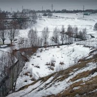 "Промозглый день февраля на Кукшуме"© :: Владимир Макаров