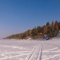 Февраль . Обские берега . :: Мила Бовкун