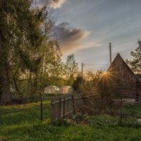 Майский вечер в деревне :: Нина Кутина