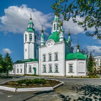 Христовоздвиженская церковь.1791г. Тюмень. :: Георгий Кулаковский