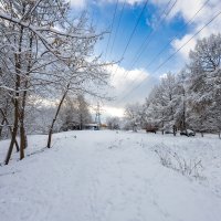 Пейзаж в городе :: Александр Синдерёв