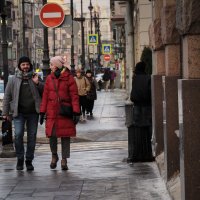 На Большом проспекте Петроградской стороны :: Магомед . На Большом проспекте Петроградской стороны :: Магомед .