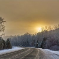 Зимнее утро... :: Алексей Мезенцев