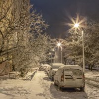 В зимнем городе ночь :: Игорь Сарапулов