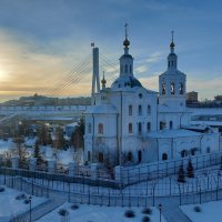 Вознесенско-Георгиевский храм :: Сергей Швечков Вознесенско-Георгиевский храм :: Сергей Швечков