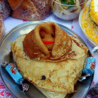 Вот и распрощались с масленицей. :: nadyasilyuk Вознюк Вот и распрощались с масленицей. :: nadyasilyuk Вознюк