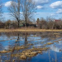 Пейзаж апреля :: Александр Синдерёв