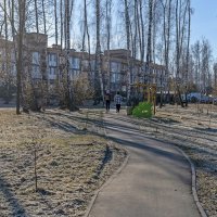 Холодное мартовское утро :: Валерий Иванович