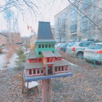 Скворечник, класса царский терем :: Игорь Солдаткин