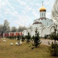 Храм во имя преподобного Пимена Угрешского. :: Татьяна Помогалова