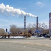 Площадь Кирова, г.Комсомольск-на-Амуре. :: Виктор Иванович Чернюк Площадь Кирова, г.Комсомольск-на-Амуре. :: Виктор Иванович Чернюк