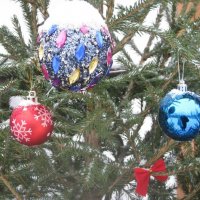 Шарики на ёлочке :: Дмитрий Никитин