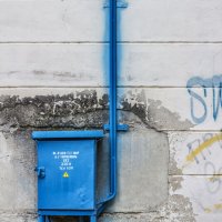 Прелестный голубой электрощит :: Коля Лукашов
