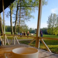 Чашка кофе в кафе "Берёзка" в Михайловском :: Олег Зоркий