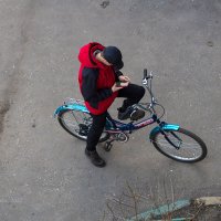 На велосипеде :: Александр Синдерёв