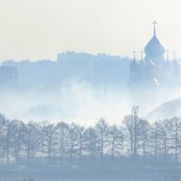 Коломенская набережная утром 29 марта :: Михаил Бибичков