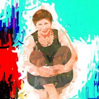 ПОРТРЕТ СЕБЯ ЛЮБИМОЙ (ВАРИАЦИЯ -2) :: Елена Куприянова 