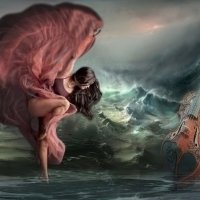 Шторм на  музыку  Вивальди :: Елизавета Мур