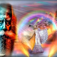 иллюстрация  к   сказке  Чудесные  превращения. :: Е.М. ***