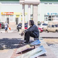 Адъская жара & фотохудожник Дэвид на фотосушке 2024 :: Коля Лукашов