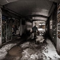 Московская подворотня :: Наталья Rosenwasser Московская подворотня :: Наталья Rosenwasser