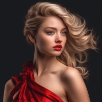 Lady in Red :: Valentin Bondarenko