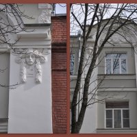 Маскароны Дома М.М. Сомова (Фр. Энгельса 21) :: Татьяна Машошина