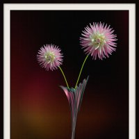 панно Георгины :: Е.М. *** панно Георгины :: Е.М. ***