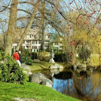 Пруд в Японском саду Кадриорга. :: Aida10 Пруд в Японском саду Кадриорга. :: Aida10