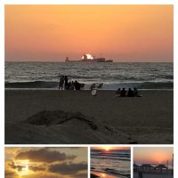 Коллаж по моим закатом. :: Светлана Хращевская