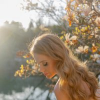 Девушка у пруда :: Елена Девушка у пруда :: Елена