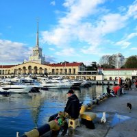 ПОРТ СОЧИ. АПРЕЛЬ 2025 :: Tata Wolf