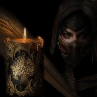 Пока горит  свеча :: Е.М. ***