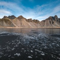 Горы Вестрахорн на приливе :: Георгий А