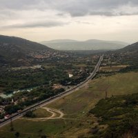 Река Арагви и военно-грузинская дорога. :: Лилия .