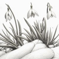 Подснежники в снегу :: Юрий Гайворонскiий Подснежники в снегу :: Юрий Гайворонскiий