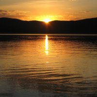 Золотистый закат :: Дмитрий Петров Золотистый закат :: Дмитрий Петров