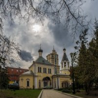 Храм Марона Пустынника в Старых Панех. 1731-47 :: Наталья Rosenwasser