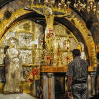 Алтарь Распятия (Храм Гроба Господня) :: Татьяна Машошина