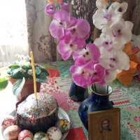 С праздником Светлой Пасхи Христовой! Счастья, мира, добра! :: Елена Семигина С праздником Светлой Пасхи Христовой! Счастья, мира, добра! :: Елена Семигина