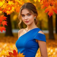 В осеннем парке :: Сергей Кочнев