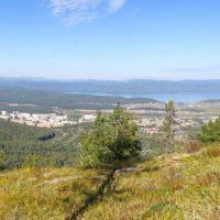 Летнее утро на перевале. Ильменский хребет (панорама). :: Алексей Трухин