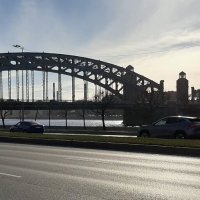 Большеохтинский мост :: Наталья Герасимова