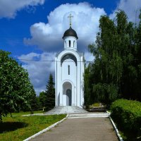 Чебоксары. Часовня Иоанна Воина. :: Пётр Чернега Чебоксары. Часовня Иоанна Воина. :: Пётр Чернега