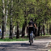 Одним прыжком из Южного кластера в Братеевскую пойму ! ) :: Анатолий Колосов Одним прыжком из Южного кластера в Братеевскую пойму ! ) :: Анатолий Колосов