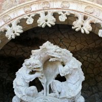 У колодца для тайных посвящений виллы Регалейра :: Ольга У колодца для тайных посвящений виллы Регалейра :: Ольга