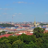 Санкт Петербург. Вид на город с высоты Исаакиевского собора. :: Сергей М 