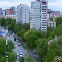 Просто улица Москвы. :: Наталья Вязигина