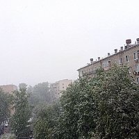 Снег в мае, 02. 05. 2025 г. :: Владимир Драгунский