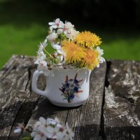 Скромный  майский букетик.. :: Татьян@ Ивановна